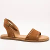 Sandalia Clarks 26176291 Maritime May Tan Suede de Mujer