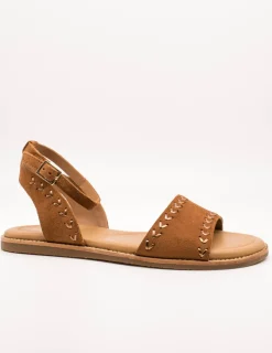 Sandalia Clarks 26176291 Maritime May Tan Suede de Mujer