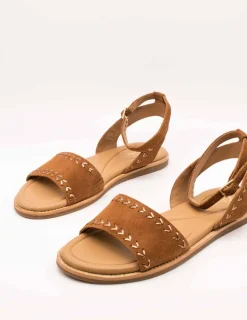 Sandalia Clarks 26176291 Maritime May Tan Suede de Mujer