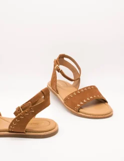Sandalia Clarks 26176291 Maritime May Tan Suede de Mujer