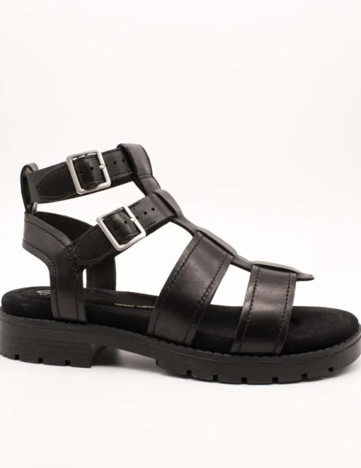 Sandalia Clarks 26176319 Orinoco Cove Black de Mujer