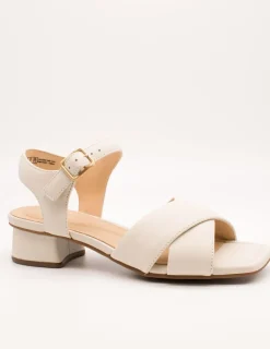 Sandalia Clarks 26181345 Serina35 Cross Cream de Mujer