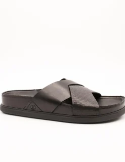 Sandalia Clarks 26181382 Torford Cross Black de Hombre