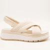 Sandalia Clarks 26181470 Tuscan Cross Cream de Mujer