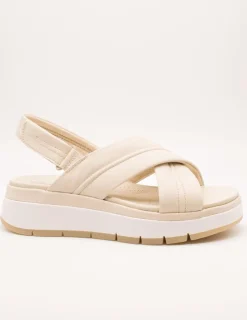 Sandalia Clarks 26181470 Tuscan Cross Cream de Mujer