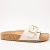 Sandalia Colors Of California BIO503 Blanco de Mujer