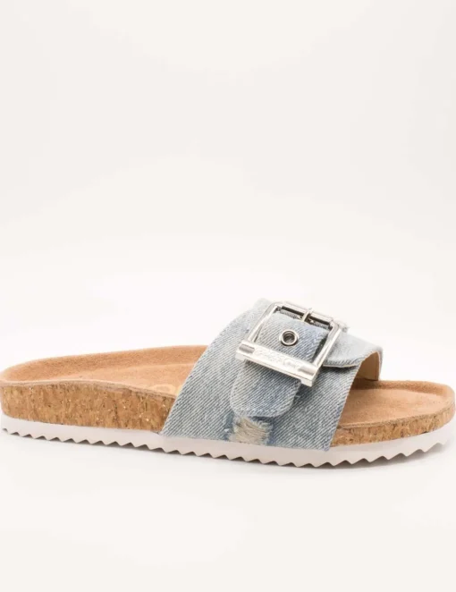 Sandalia Colors Of California BIO503 Denim de Mujer