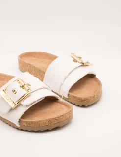 Sandalia Colors Of California BIO503 Blanco de Mujer