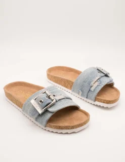 Sandalia Colors Of California BIO503 Denim de Mujer