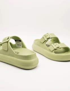 Sandalia Duuo Eva Curvi 04 Verde de Mujer