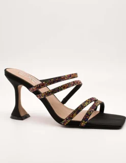 Sandalia Exé Bianca-759 Strass Black de Mujer