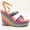 Sandalia Exé Naomi-927 Metallic Multicolor de Mujer
