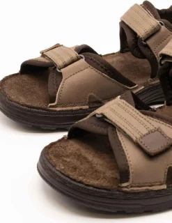 Sandalia Fluchos F2197 Engrasado Gaucho Taupe de Hombre