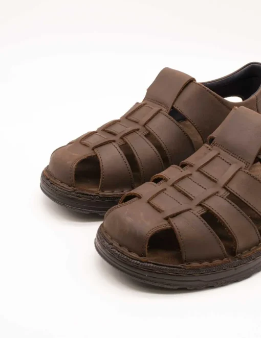 Sandalia Fluchos F2199 Engrasado Gaucho Marrón de Hombre
