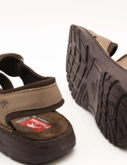 Sandalia Fluchos F2197 Engrasado Gaucho Taupe de Hombre