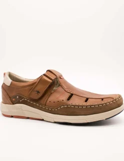 Sandalia Fluchos F1987 Piel Kodiak Cuero de Hombre
