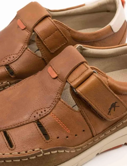 Sandalia Fluchos F1987 Piel Kodiak Cuero de Hombre
