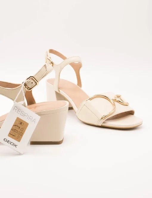 Sandalia Geox D35RNB 000TU C1122 New Eraklia Beige de Mujer