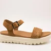 Sandalia Geox D55SZC 00022 C6001 Marrón de Mujer