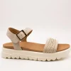 Sandalia Geox D55SZC 00022 C6738 Xand Taupe de Mujer