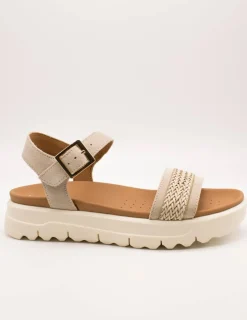 Sandalia Geox D55SZC 00022 C6738 Xand Taupe de Mujer