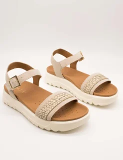 Sandalia Geox D55SZC 00022 C6738 Xand Taupe de Mujer