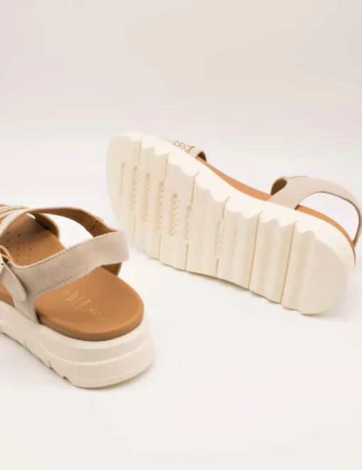Sandalia Geox D55SZC 00022 C6738 Xand Taupe de Mujer