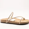 Sandalia Geox D55Y3C 000SD C6738 Brionia Dorado de Mujer