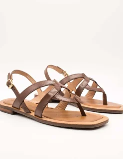 Sandalia Geox D55YFC 0001J C5006 Camel de Mujer