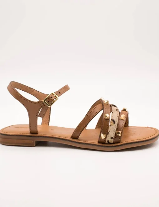 Sandalia Geox D55YMD 01JQS C5006 Maddalusia Camel de Mujer