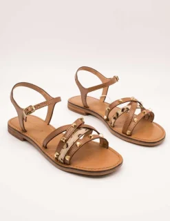 Sandalia Geox D55YMD 01JQS C5006 Maddalusia Camel de Mujer