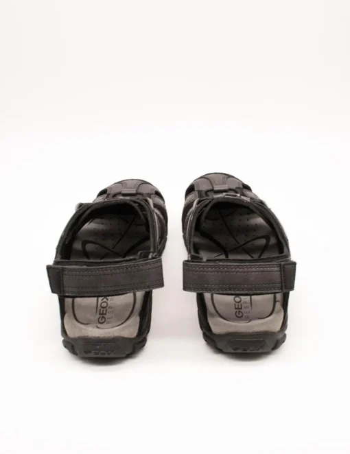 Sandalia Geox U4524C 000ME C9999 Strada Black de Hombre
