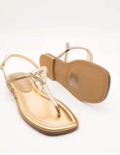Sandalia Guess FLJRA4 LEL21 Rainey4 Bronze de Mujer