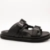 Sandalia Guess FMJBAH ELE03 Bahamas Black de Hombre