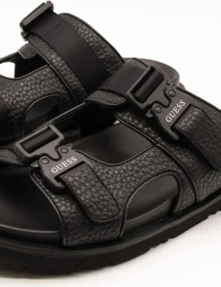 Sandalia Guess FMJBAH ELE03 Bahamas Black de Hombre