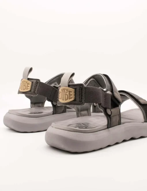 Sandalia Hey Dude Carson Sport Grey de Hombre