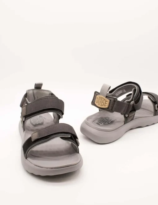 Sandalia Hey Dude Carson Sport Grey de Hombre