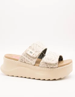 Sandalia Hey Dude HD43210-2UG Delray Tan de Mujer