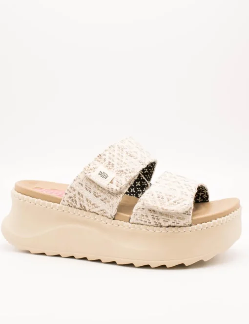 Sandalia Hey Dude HD43210-2UG Delray Tan de Mujer