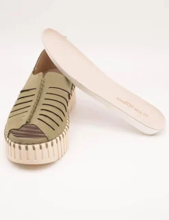 Sandalia Ilse Jacobsen TULIP9376-410 Army de Mujer