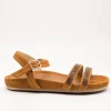 Sandalia Kess 23347 Ante Hoja de Mujer