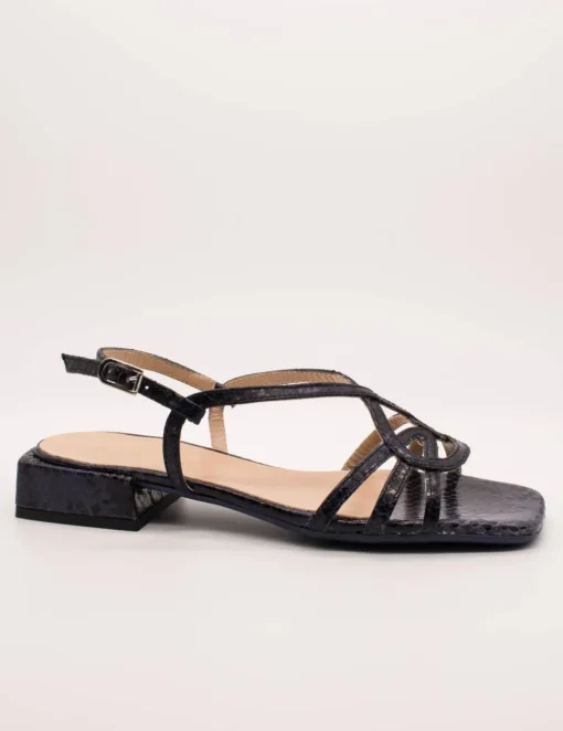 Sandalia Kess 22672 marino ambar de mujer.