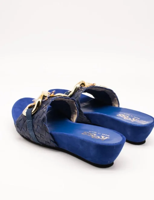 Sandalia Kess 23259 Trenzado Royal Blue de Mujer