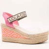 Sandalia Lola Casademunt 2405020 Rosa-Crudo de Mujer