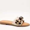 Sandalia Lola Casademunt 2405016-105 Crudo-Marrón de Mujer