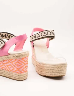 Sandalia Lola Casademunt 2405020 Rosa-Crudo de Mujer