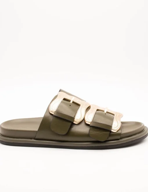 Sandalia Noa Harmon 009937-0033 Marcia Kaki de Mujer
