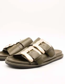 Sandalia Noa Harmon 009937-0033 Marcia Kaki de Mujer