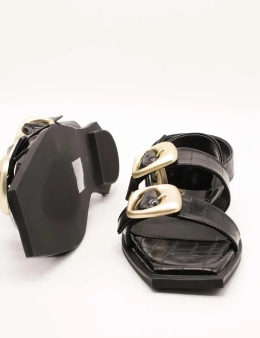 Sandalia Noa Harmon 9701 Rica Negro de Mujer
