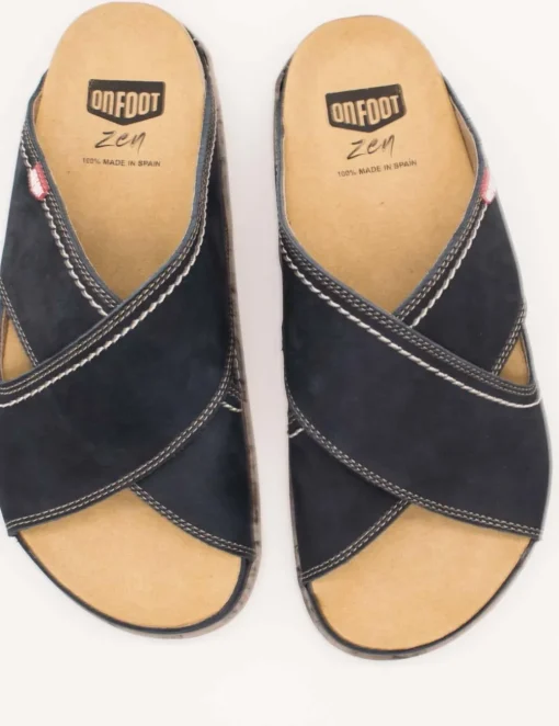 Sandalia On Foot 1503 Marino de hombre.